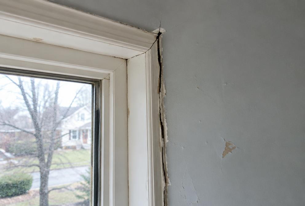 Caulking — Before
