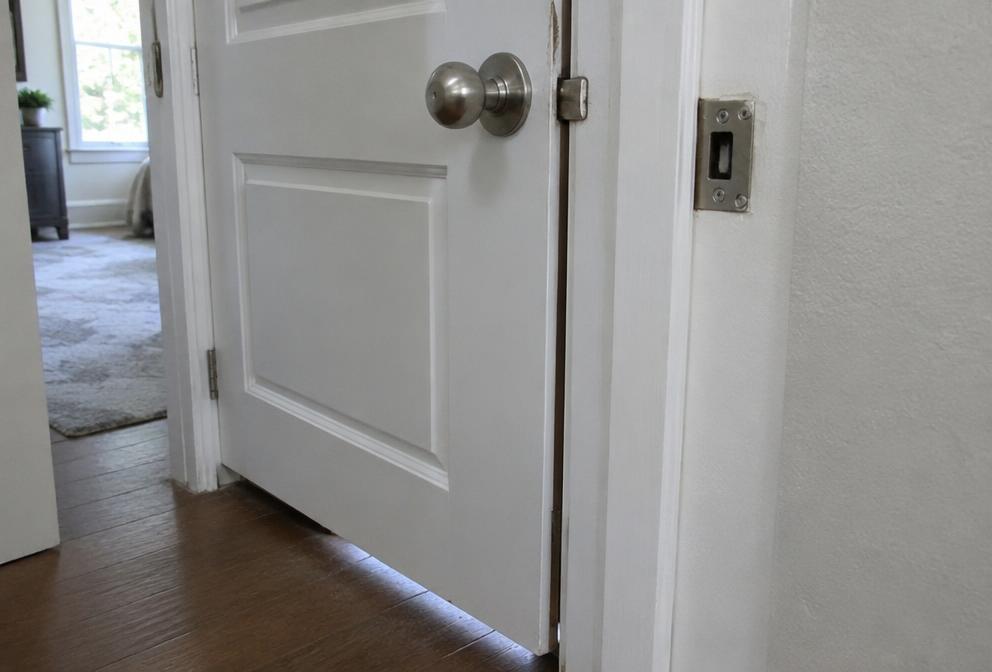 Door alignment — Before