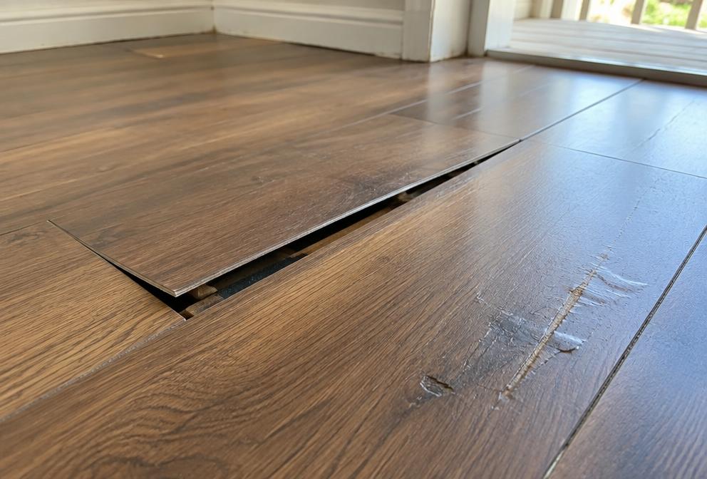 Flooring — Before