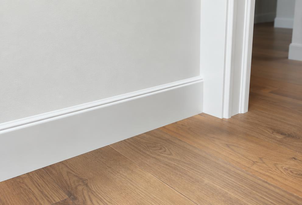 Trim & baseboards — After